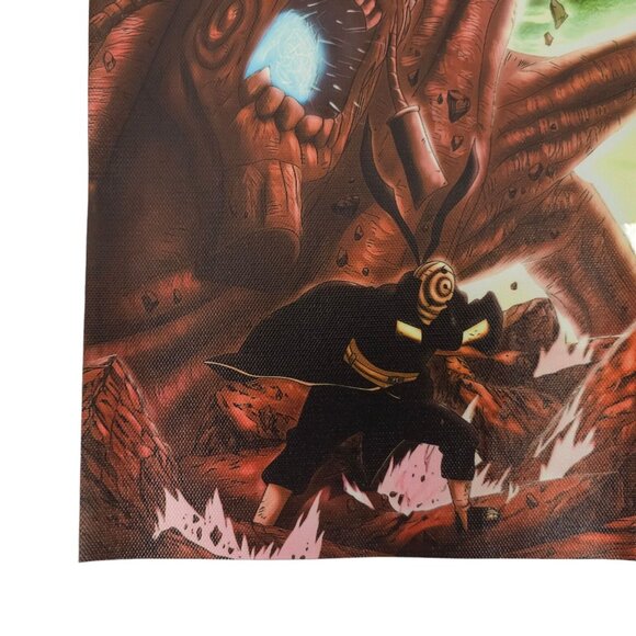 Naruto Uchiha Obito Outer Path Demon Statue Anime Canvas Print 8" x 10" Wall Art - Picture 5 of 10